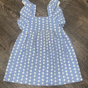 Zara Blue Floral Sundress